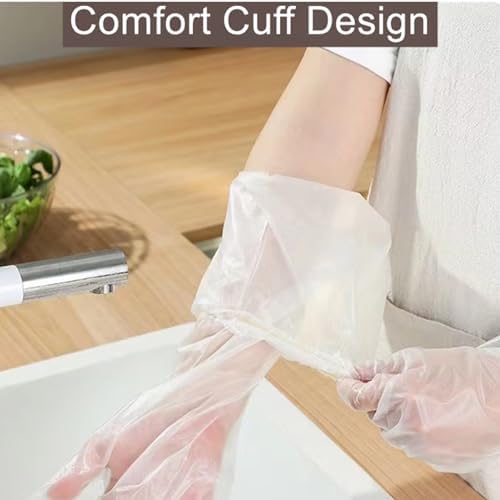 Hipifans Reusable Waterproof Cleaning Gloves 10Pcs Set