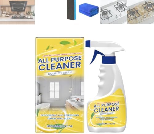 All-Purpose Kitchen Cleaner Spray with Fresh Lemon Scent
