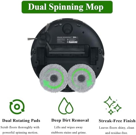10 Pack Microfiber Mop Pads for Dreame Vacuums