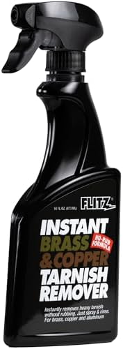 Flitz Instant Brass and Copper Tarnish Remover - 16oz