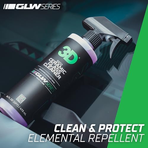 GLW Series 3D SiO2 Ceramic Glass Cleaner 64 oz