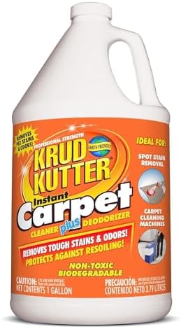 Krud Kutter CR012 Instant Carpet Cleaner Stain Remover with Deodorizer