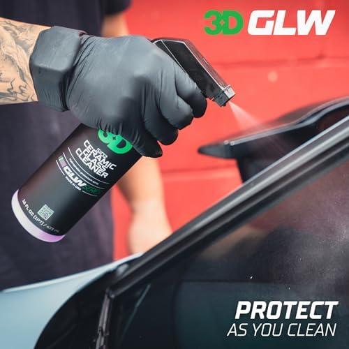 GLW Series 3D SiO2 Ceramic Glass Cleaner 64 oz