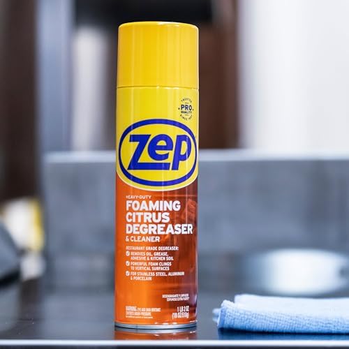Zep Heavy-Duty Foaming Citrus Degreaser Cleaner 18 Oz Case of 6