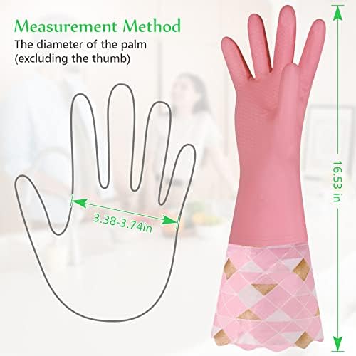 Yiomxhi Reusable Latex Free Cleaning Gloves