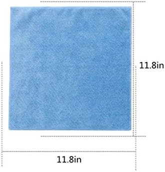 YSLON Rubber Gloves 2-Pairs Cleaning Cloth 2-Pack Waterproof Reusable Medium