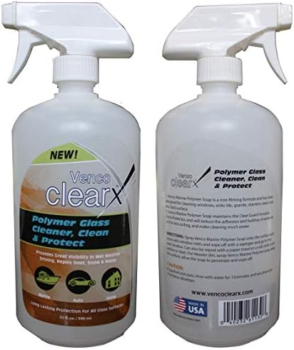 Venco Clear X - 32oz Glass Cleaner 4 Pack
