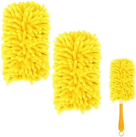 KEEPOW Reusable Microfiber Duster Refills 2 Pack for Swiffer 360 Handle