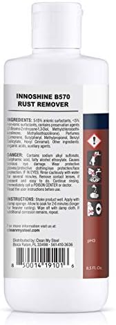 CLEAN MY STEEL Rust Remover for Stainless Steel Surfaces