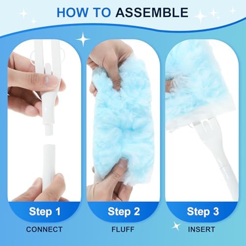 10 PCS Heavy Duty Duster Refills for Blinds and Furniture