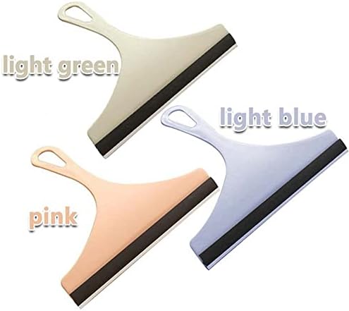 Silicone Squeegee for Shower Glass Doors and Windows Blue