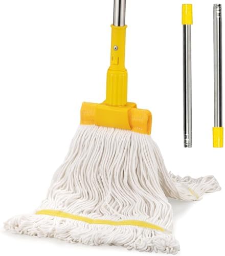 Bryquelin Heavy Duty Commercial Mop 48 Handle