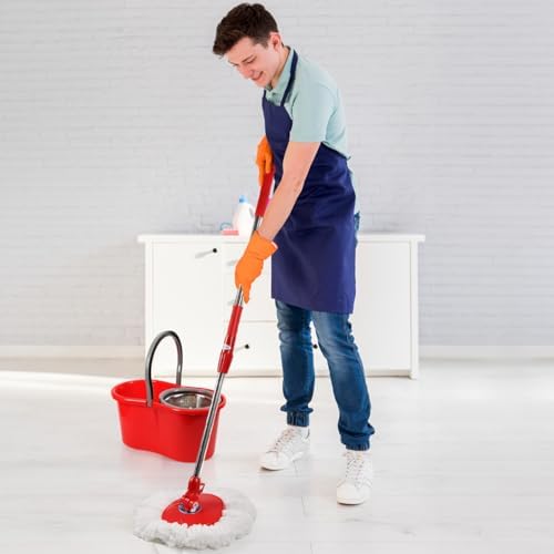 TAKTICK Spin Mop Bucket Set with Wringer
