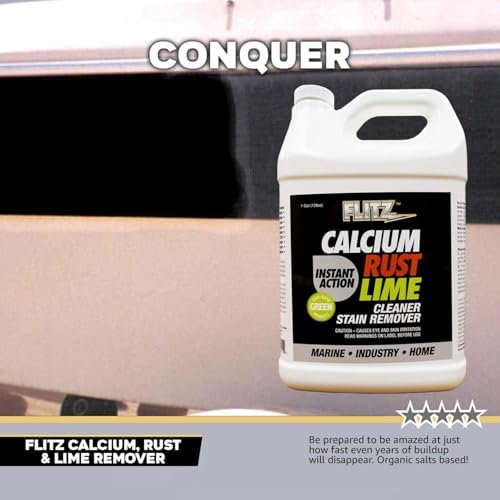 Flitz Calcium Rust Lime Remover - 1 Gallon 1