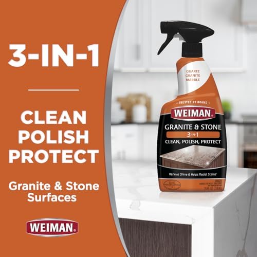 Weiman 3-in-1 Stone Cleaner Sealer Kit