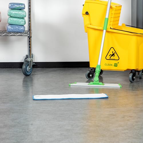 Clean Tek Professional Reusable Mop Pad Blue