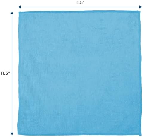 ST INC 200 Pack Microfiber Cloths 115x115 Inch Reusable Cleaning Rags