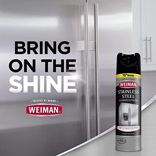 Weiman Stainless Steel Cleaner Polish 2 Pack