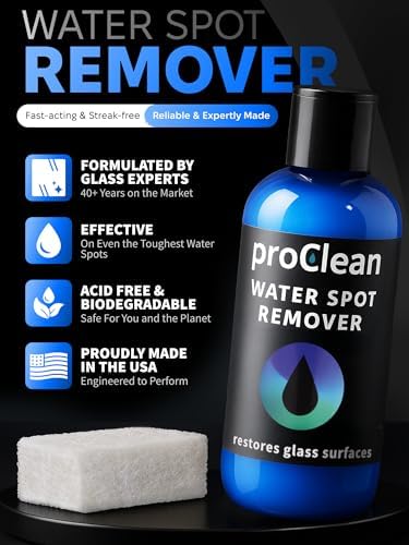 ProClean Hard Water Spot Remover for Glass Metal More
