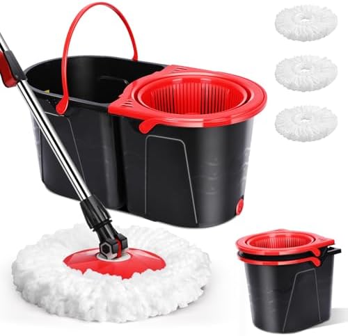 Gadhra Spin Mop and Bucket Set with Wringer