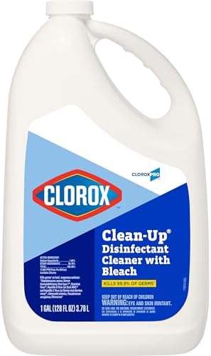 CloroxPro Disinfectant Cleaner with Bleach 128 Ounces