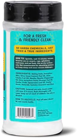 Aunt Fannies Carpet Refresher Deodorizer Powder 16 Oz