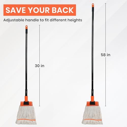 KalTell 58 Heavy Duty Commercial Mop for Floor Cleaning