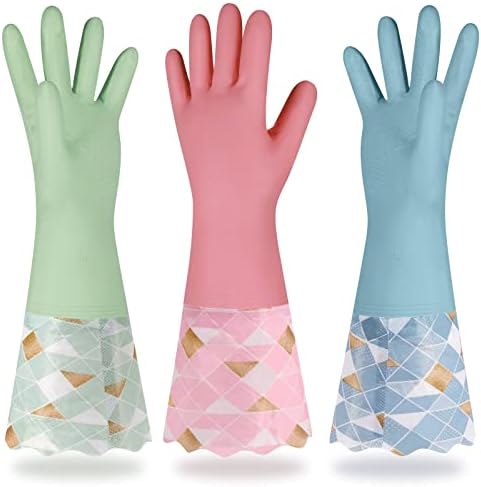 Yiomxhi Reusable Latex Free Cleaning Gloves