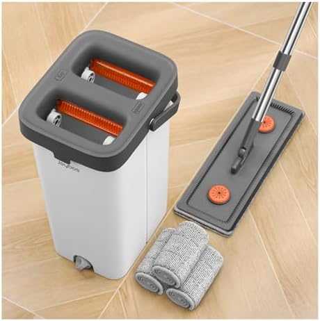 MOPALL Mop and Bucket Set with Wringer for Home