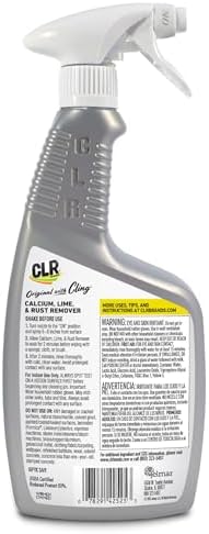 CLR Calcium Lime Rust Remover 262 oz Spray Bottle