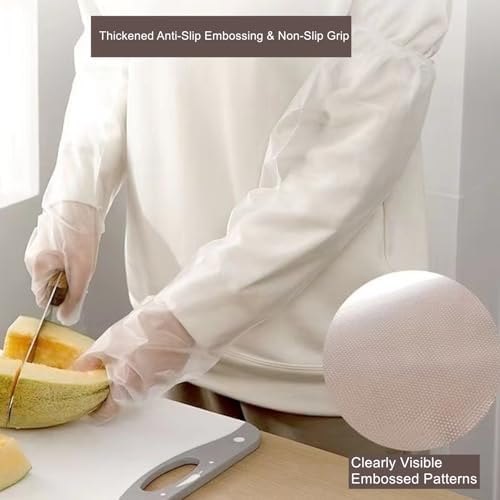 Hipifans Reusable Waterproof Cleaning Gloves 10Pcs Set
