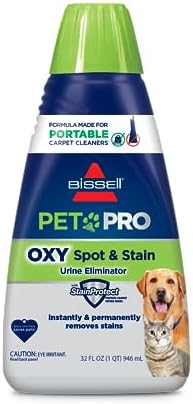 Bissell Pet Pro Oxy Spot Stain Remover 32 Oz