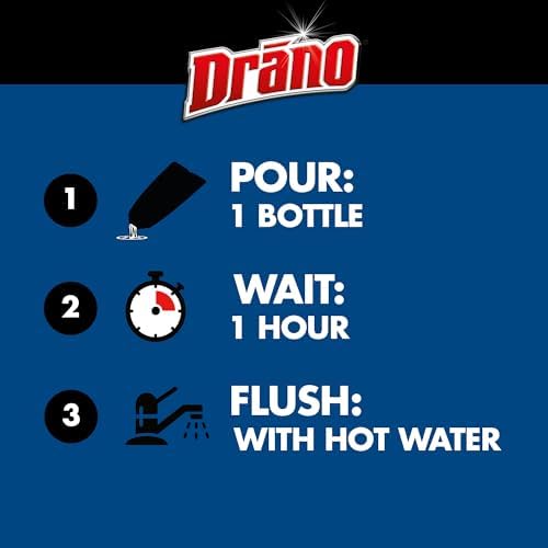 Drano Dual-Force Foamer Clog Remover Pack of 5
