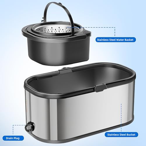 Swiftiron Spin Mop and Bucket with Wringer Set