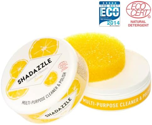Shadazzle Natural All Purpose Cleaner and Polish - Eco Friendly Multi-Purpose Cleaner Lemon