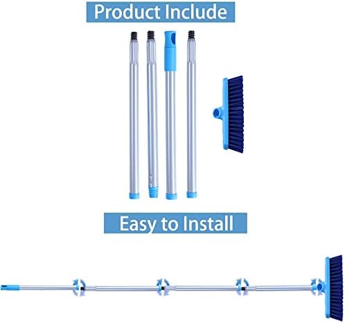 YONILL Deck Brush with 50 Long Handle 1