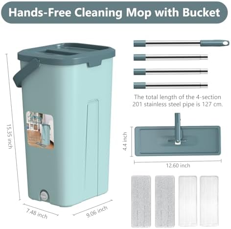 Aifacay Mop and Bucket with Wringer Set