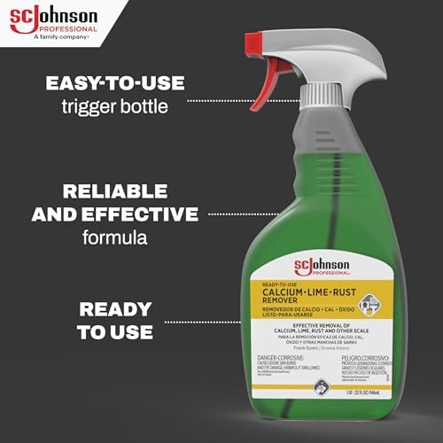 SC Johnson Professional Calcium Lime Rust Remover 32 fl oz 12 Count