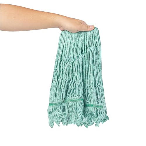 Restaurantware Wet Mop Head Refill - 16 Ounce Cotton Blend Machine Washable