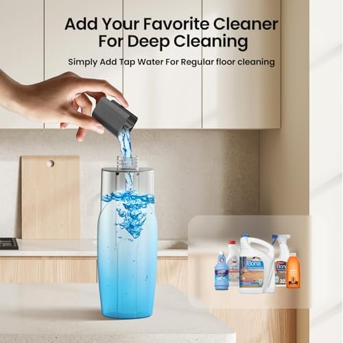 Xlife Spray Mop with 15 oz Bottle 2 Microfiber Pads