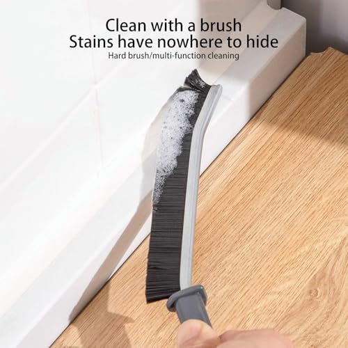 Toguma Deep Gap Cleaning Brush for Kitchen Bathroom Black