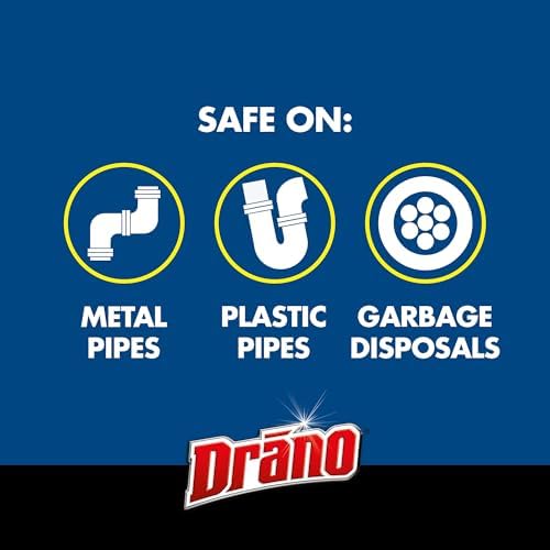 Drano Dual-Force Foamer Clog Remover Pack of 5
