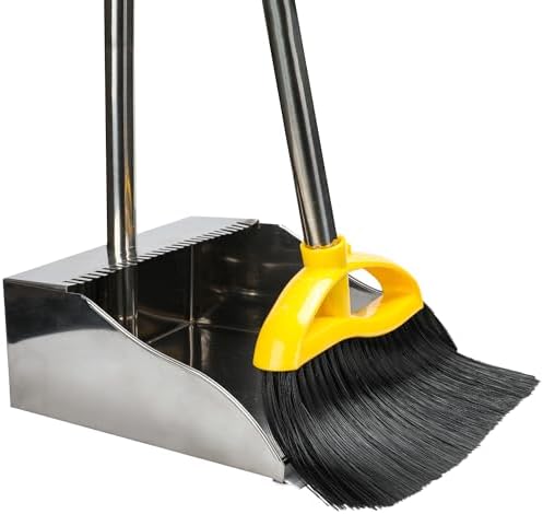 Gloffer Broom and Dustpan Set for Indoor Cleaning