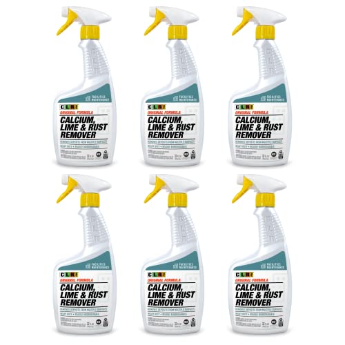 CLR PRO Calcium Lime Rust Remover 32 Ounce Spray Pack of 6