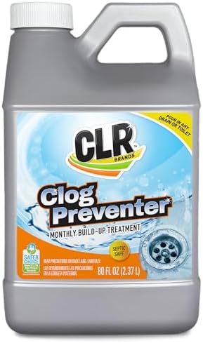 CLR Clog Preventer 80 Ounce Drain Build Up Remover