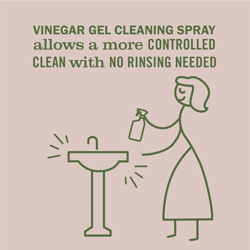 Mrs Meyers Vinegar Gel Spray 16 Fl Oz Apple Blossom Scent