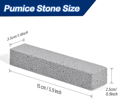 Omszte 6 Pack Pumice Stone for Toilet Cleaning