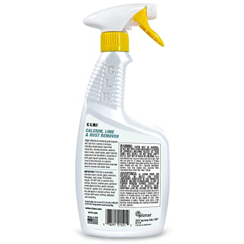 CLR PRO Calcium Lime Rust Remover 32 Ounce Spray Pack of 6