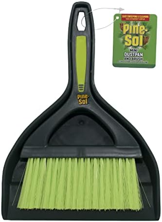 Pine-Sol Mini Dustpan and Brush Set - Compact Portable