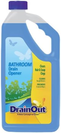 Summit Brands Drain OUT Bathroom Drain Cleaner 32 Ounce Blue